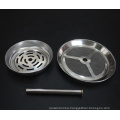 hookah shisha charcoal stainless steel holder keeper bowl charcoal plate